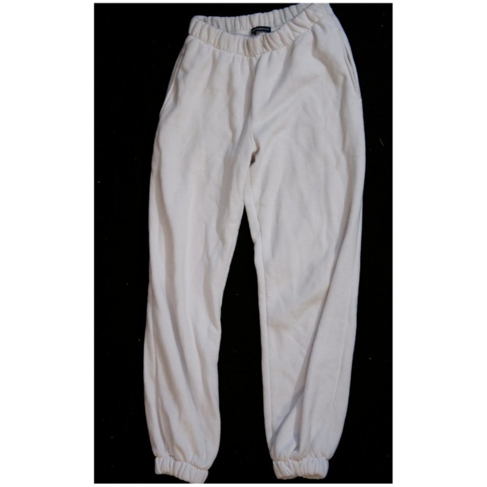 Brandy Melville RARE white sweatpants